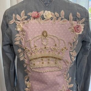 Jeans Embellished Jacket